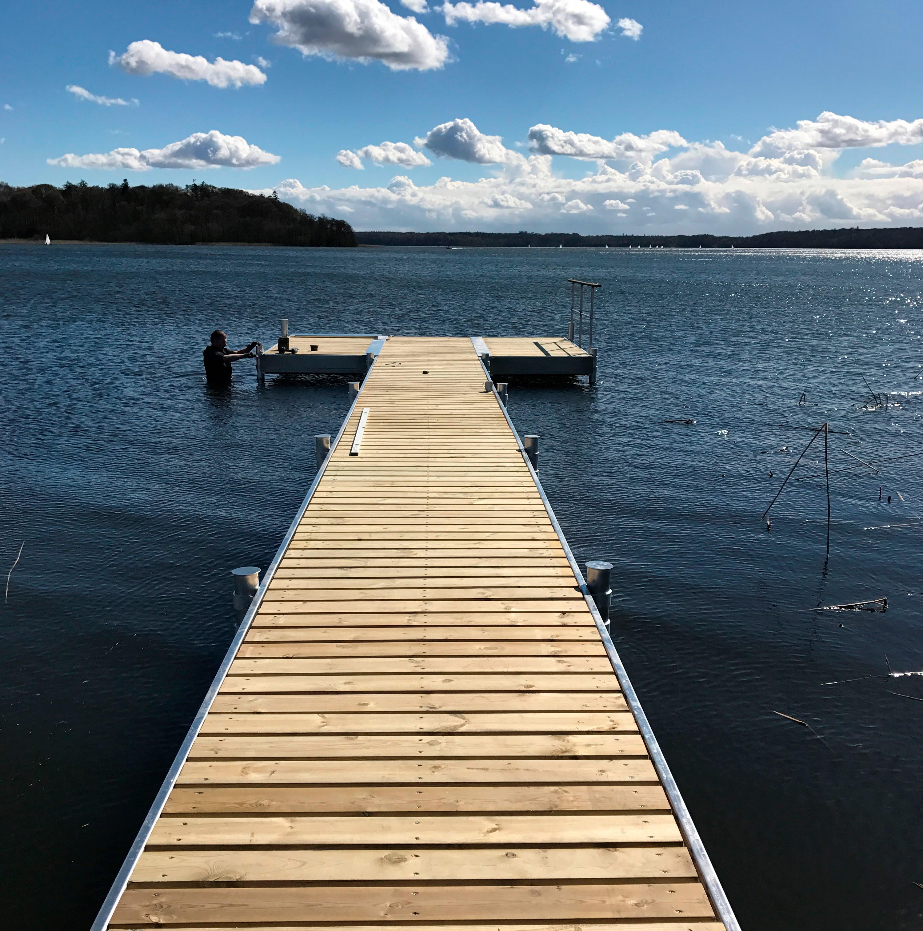 Endnu en badebro fra Bridgesystem